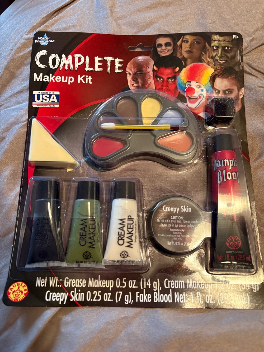 Halloween Complete Makeup Kit